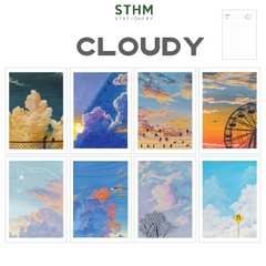 Thiệp giấy Postcard A6 xấp 8 cái