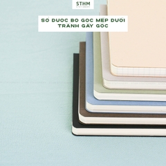 Sổ tay lò xo bìa trơn Basic notebook A6