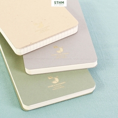 Sổ tay lò xo bìa trơn Basic notebook A6