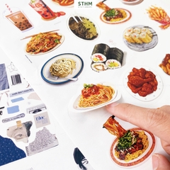 Giấy tự dính (sticker) in theo yêu cầu A4  (25 cái nhãn)