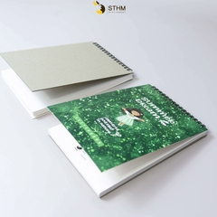 Sổ tay lò xo vẽ chì Summerdream Sketchbook Giấy kem 130gsm