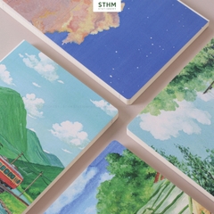 Tập may chỉ B5 giấy kem 80gsm 200trang