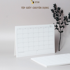 Tệp giấy kem 190gsm PLANNER A5