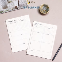 Tệp giấy kem 190gsm PLANNER A5