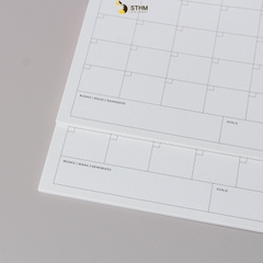 Tệp giấy kem 190gsm PLANNER A5