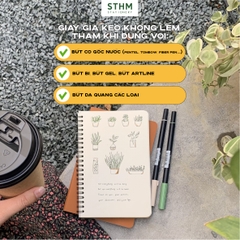 Sổ tay lò xo bìa trơn Basic notebook A5