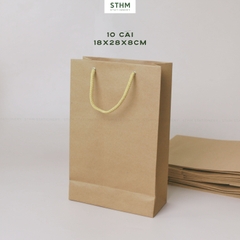 Túi giấy kraft 160gsm xấp 10 cái