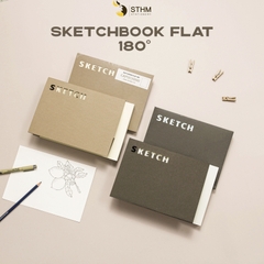 Sổ tay may chỉ bìa mềm mỹ thuật SKETCH giấy kem 130gsm A5