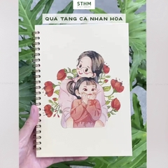 Sổ tay lò xo CHIBI in TYC A5