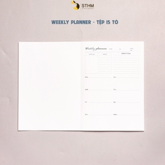Tệp giấy kem 190gsm PLANNER A5