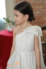 Calla Grace Dress - Đầm lệch vai dài