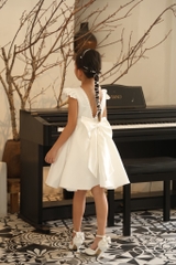 Gardenia Dress - Đầm cánh tiên đính hạt trai lưng