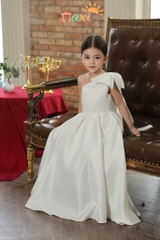Calla Grace Dress - Đầm lệch vai dài