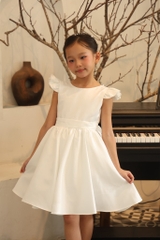 Gardenia Dress - Đầm cánh tiên đính hạt trai lưng