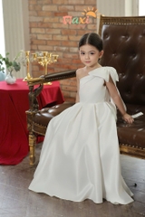 Calla Grace Dress - Đầm lệch vai dài