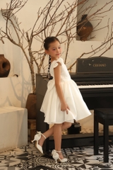 Gardenia Dress - Đầm cánh tiên đính hạt trai lưng