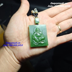 MẶT DÂY CHUYỀN PHẬT DI LẶC NGỌC BÍCH TỰ NHIÊN