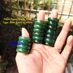 NHẪN NGỌC BÍCH XANH TỰ NHIÊN