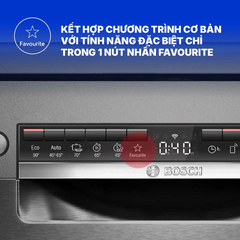 Máy Rửa Chén Độc Lập Bosch SMS4HTI16E Series 4 - 13 Bộ - Xuất xứ Ba Lan - Bảo hành 3 năm