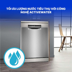 Máy Rửa Chén Độc Lập Bosch SMS4HTI16E Series 4 - 13 Bộ - Xuất xứ Ba Lan - Bảo hành 3 năm