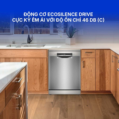 Máy Rửa Chén Độc Lập Bosch SMS4HTI16E Series 4 - 13 Bộ - Xuất xứ Ba Lan - Bảo hành 3 năm