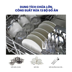 Máy Rửa Chén Độc Lập Bosch SMS4HTI16E Series 4 - 13 Bộ - Xuất xứ Ba Lan - Bảo hành 3 năm