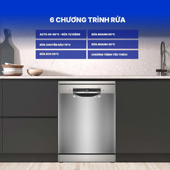 Máy Rửa Chén Độc Lập Bosch SMS4HTI16E Series 4 - 13 Bộ - Xuất xứ Ba Lan - Bảo hành 3 năm