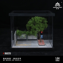 Diorama Lắp Ráp Bãi Đậu Xe Có Đèn Tỉ Lệ 1: 64 Gulf / HKS / Michelin / Advan / Nissan / Hotwheel / Porsche / Mazda /Honda