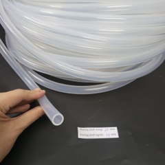 Ống Silicon Trong suốt trong suốt cấp thực phẩm, không mùi, chịu nhiệt 220 độ C