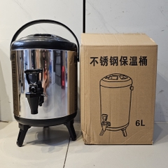bình đựng trà inox 6L