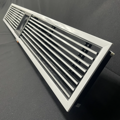 Cửa Gió Máy Lạnh Khung 15mm Phối Đen Trắng Kết Hợp Đèn Downlight