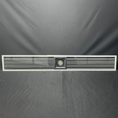 Cửa Gió Máy Lạnh Khung 15mm Phối Đen Trắng Kết Hợp Đèn Downlight