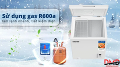 Tủ Đông Dàn Nhôm Funiki Hoà Phát 66 Lít HPF AN666