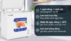 Tủ Đông Funiki Dàn Nhôm HPF AN6162 162 Lít - Gọn Nhẹ, Tiết Kiệm