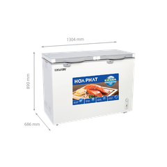Tủ Đông Dàn Đồng Kính Cường Lực Funiki 352L HPF AD6352.T Sang Trọng