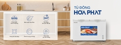 Tủ Đông Dàn Nhôm Funiki 352L HPF AN6352 - 2 Cánh, Dàn Đồng Siêu Bền