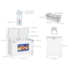 Tủ đông Funiki Hòa Phát Inverter 352L HPF AD8352
