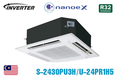 Máy lạnh âm trần cassette Panasonic inverter 2.5 HP S-2430PU3H/U-24PR1H5