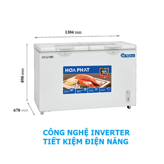 Tủ đông Funiki Hòa Phát Inverter 352L HPF AD8352
