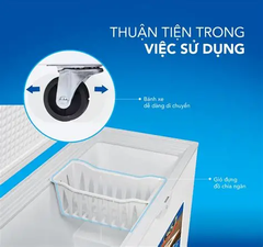 Tủ Đông Dàn Đồng Funiki Hòa Phát 352L HPF AD6352