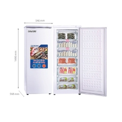 Tủ Đông Đứng Funiki 208L HPF UAH6208 - 7 Ngăn Hygiene Box Tiện Lợi