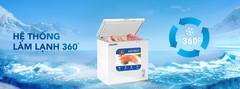 Tủ Đông Funiki Dàn Nhôm HPF AN6162 162 Lít - Gọn Nhẹ, Tiết Kiệm