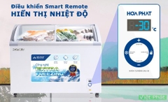 Tủ Đông Mặt Kính Cong Funiki 280L HSF AD6280.C - Dàn Đồng, Kính Low-E