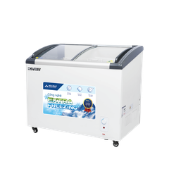 Tủ Đông Mặt Kính Cong Funiki 357L HSF AD6357.C - Dàn Đồng, Kính Low-E