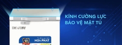 Tủ Đông Dán Đồng Kính Cường Lực Funiki 107L HPF AD6107.T Sang Trọng