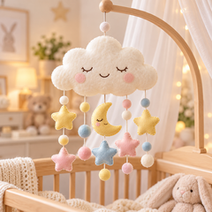 Đồ chơi treo nôi hình mây & ngôi sao Winfun