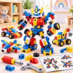 Bộ lắp ráp robot biến hình
