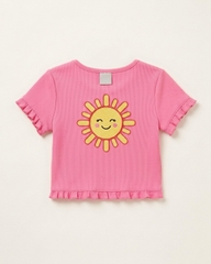 Áo croptop len tăm