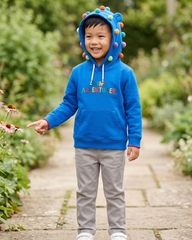 Áo hoodie nỉ in chữ