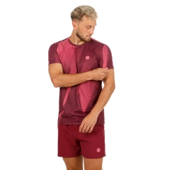 Quần Bidi Badu ngắn thể thao tennis/pickleball nam Freeze Out Dark Red BB100015-900